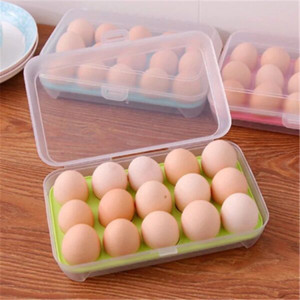 15 Grid Egg Storage Box