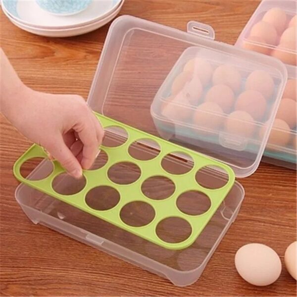 15 Grid Egg Storage Box