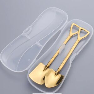 Spade Shaped Dessert Spoon