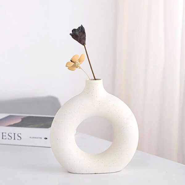 Ceramic Ring Vase