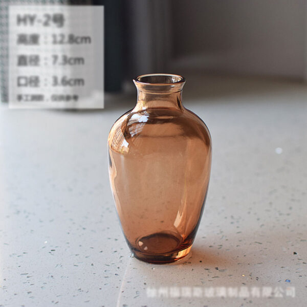 13cm Mini Glass Vase