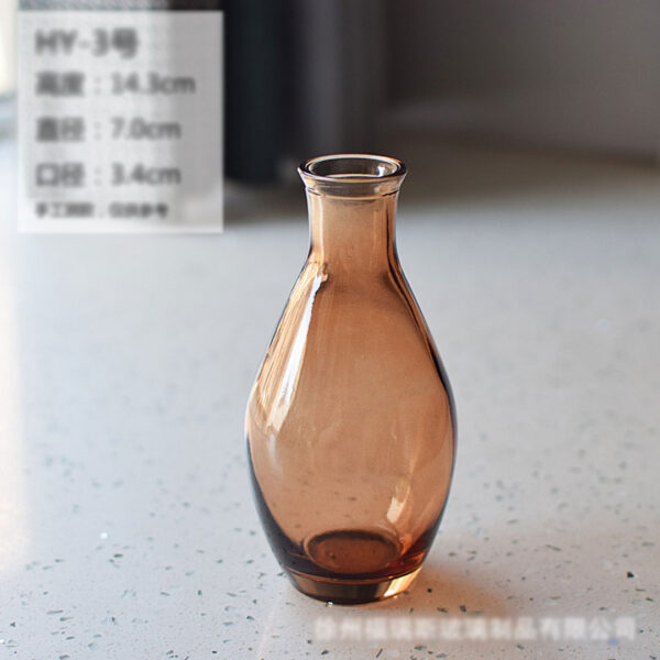 14.5cm Mini Glass Vase