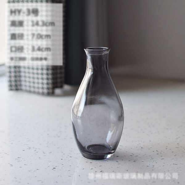 14.5cm Mini Glass Vase - Image 2