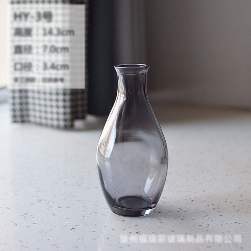 14.5cm Mini Glass Vase
