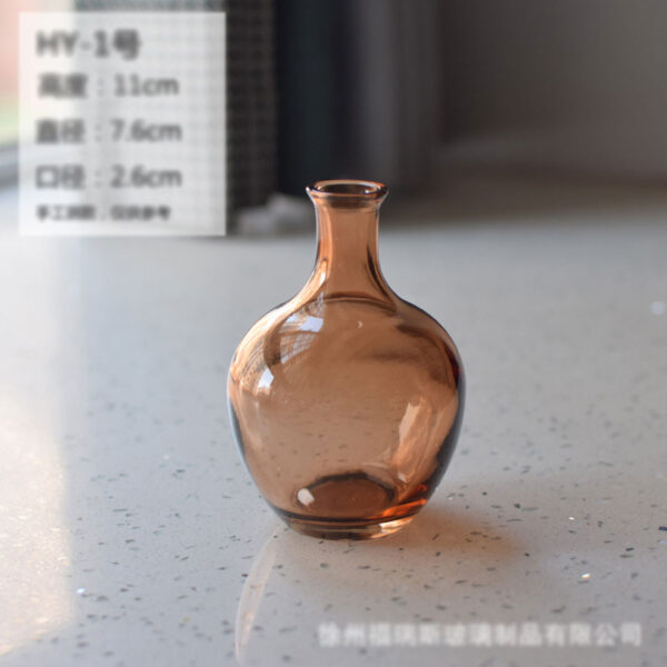 Mini Glass Vase H11cm