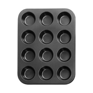 12 Cup Non-Stick Muffin & Cupcake Baking Tray