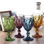 coloured Goblet Set