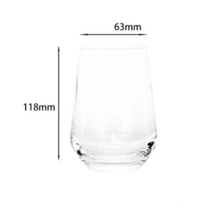 Juice/Water Glass 6pc Set with Laser Cutting 400ml, H:118mm DMC011LQ