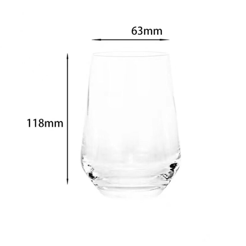 Juice/Water Glass 6pc Set with Laser Cutting 400ml, H:118mm DMC011LQ