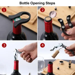 Wine-Corkscrew-Set-Manual-Bottle-Opener-Red-Wine-Opener-Kit-Foil-Cutter-Kitchen-Accessories-Corkscrew-Tools.jpg_ (1) Wine Accessory Set
