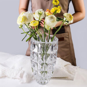 27.5cm glass vase