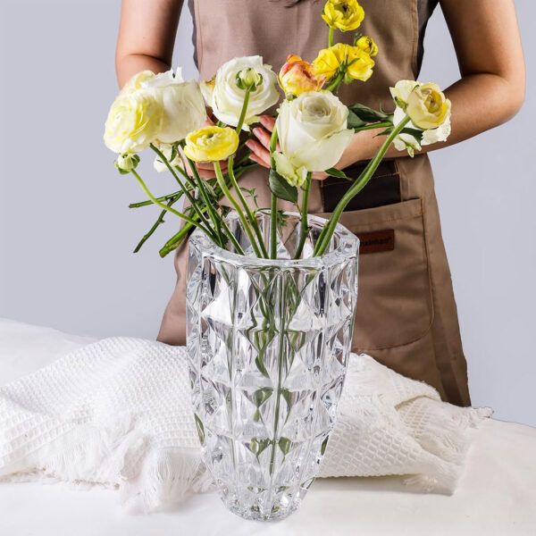 27.5cm glass vase