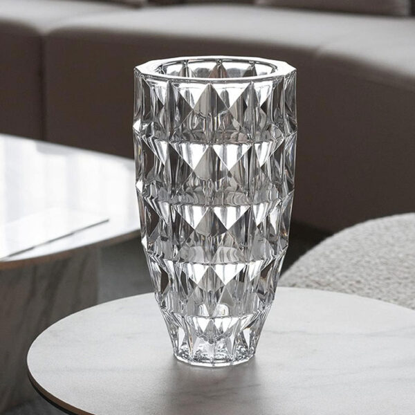 27.5cm glass vase