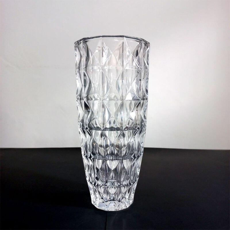 27.5cm Decorative Glass Vase