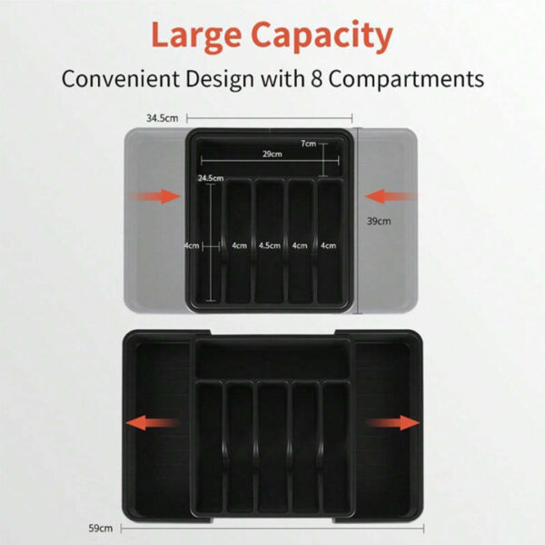 Expandable Cutlery Organizer