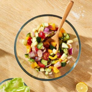 2.3L Clear Glass Mixing Bowl