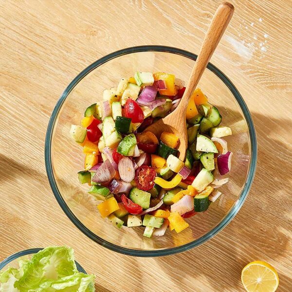 2.3L Clear Glass Mixing Bowl