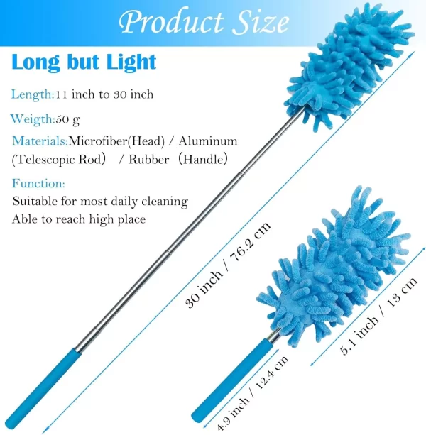 Long-Reach Microfiber Telescopic Duster