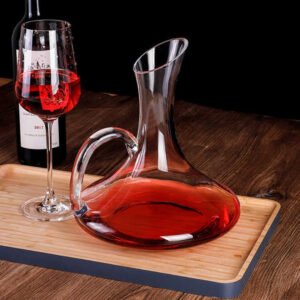 Wine Caraffe Glass with Handle 1.8 Litre, H: 260mm DMXJQ-02