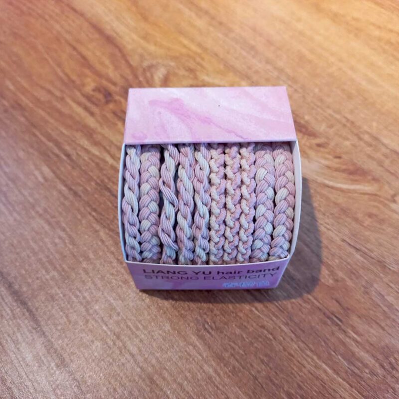 10pc Braided Hair Band Pack