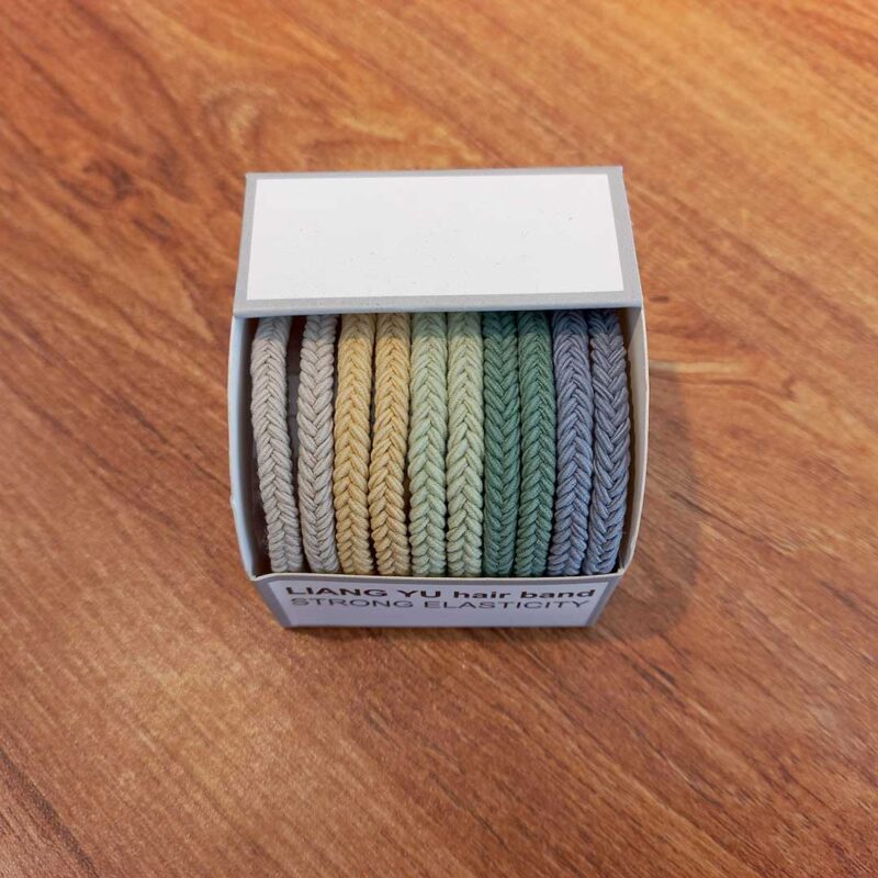 10pc Braided Hair Band Pack