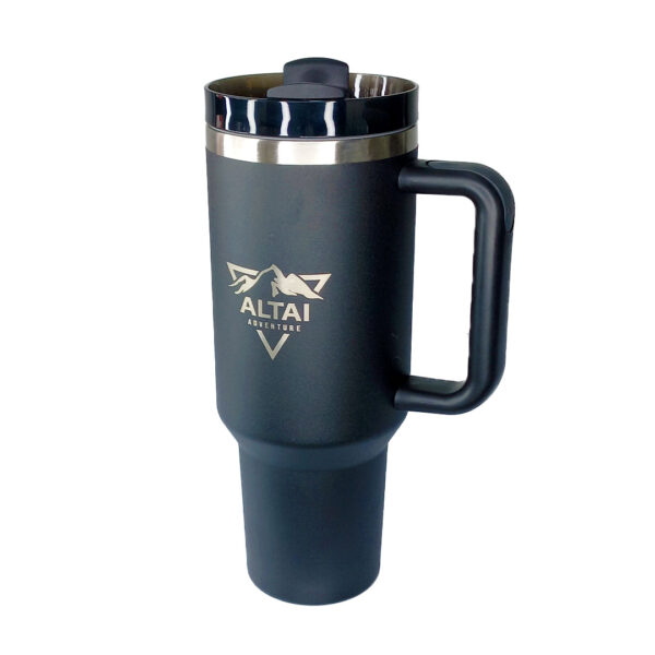 1200ml S/Steel Insulated Tumbler With Lid & Straw