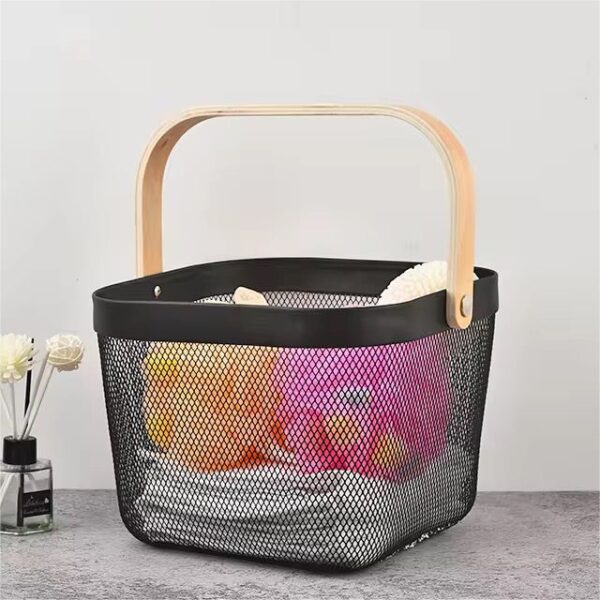 Multipurpose Metal Wire Mesh Storage Basket