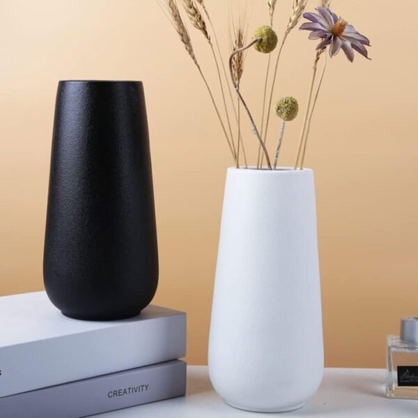 Elegant Tapered Ceramic Vase