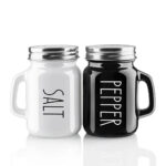 Glass Salt and Pepper Shaker Set