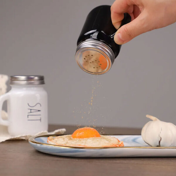 Glass Salt and Pepper Shaker Set