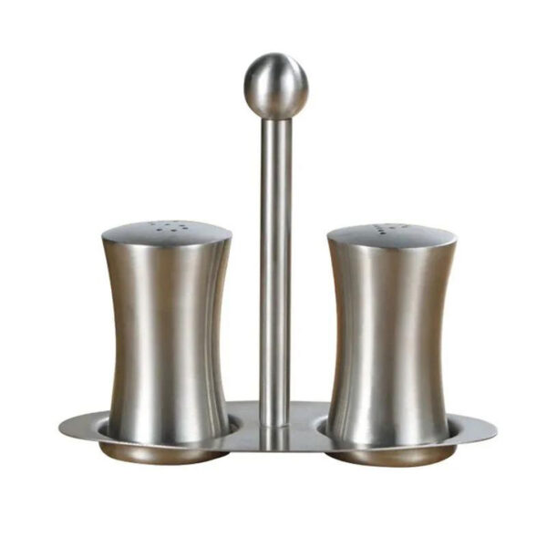 S/Steel Salt and Pepper Shaker Set