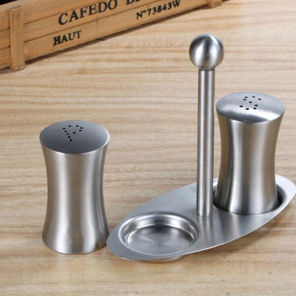 S/Steel Salt and Pepper Shaker Set