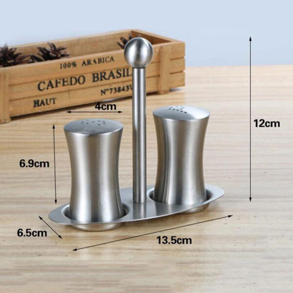 S/Steel Salt and Pepper Shaker Set