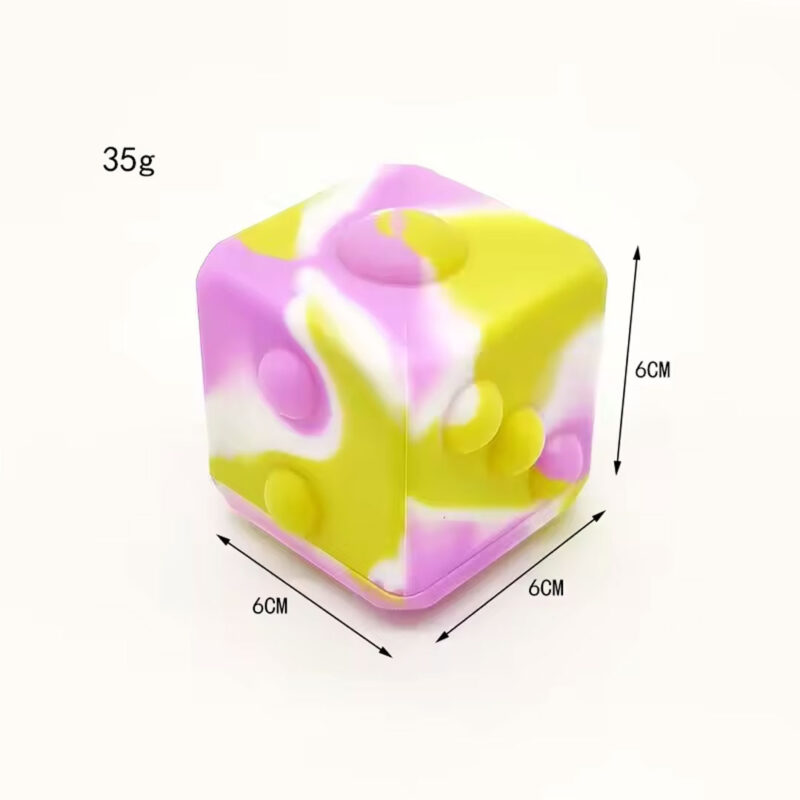Dice-Cube-Fidget-Toy-2 Silicone Dice Cube Fidget Toy