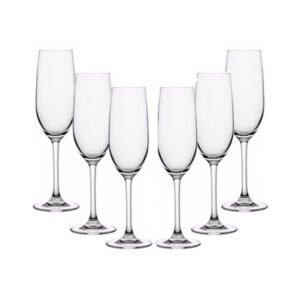 6pc 155ml Champagne Glass Set - L15