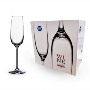 6pc 185ml Champagne Glass Set - L16