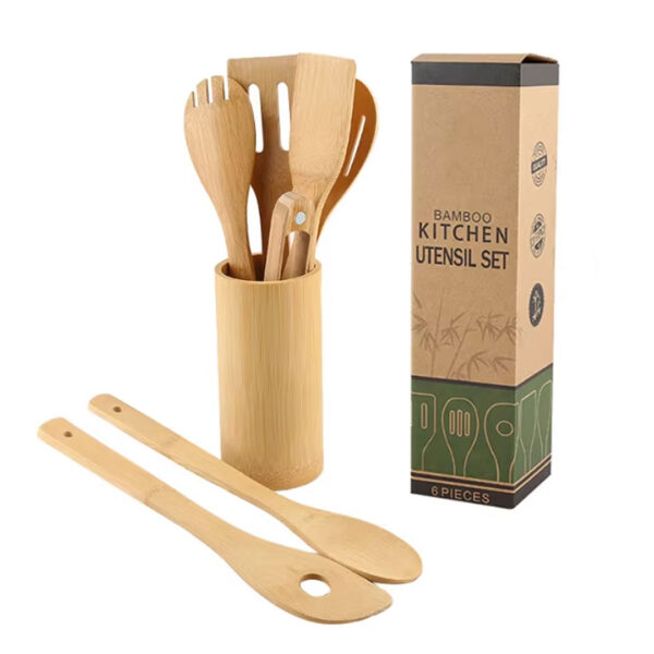 Bamboo Kitchen Utensil Set