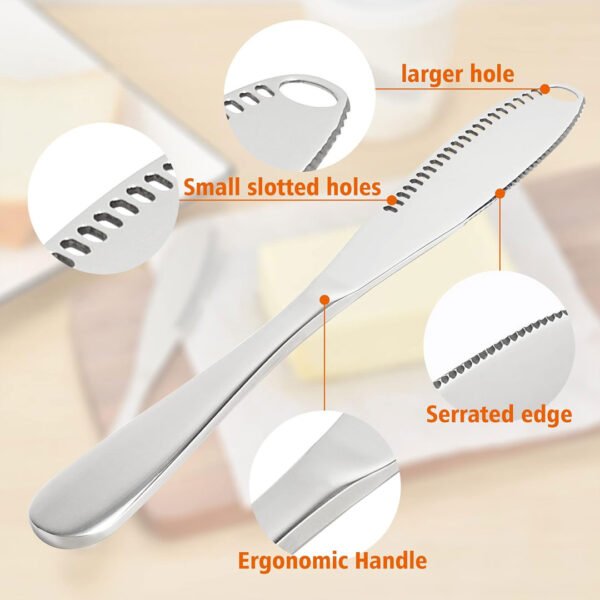 Multifunctional S/Steel Butter Knife