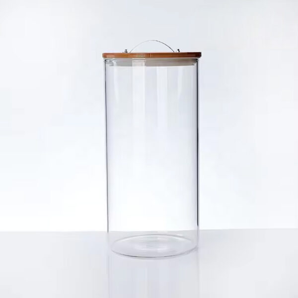 large glass jar