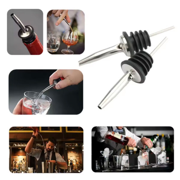 S/Steel Liquor Pourer - Image 2