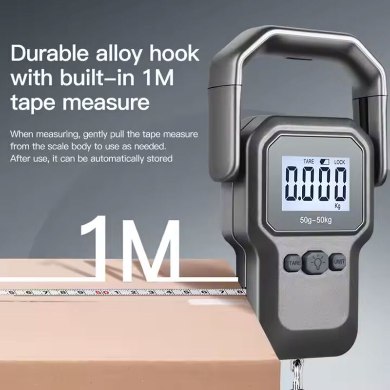 luggage-scale-8 50Kg Digital Hanging Scale with Tape Maeasure