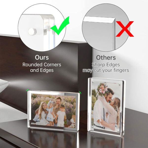 Magnetic Acrylic Photo Frame - Image 4