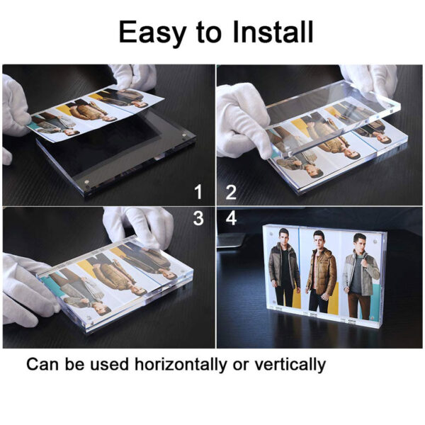 Magnetic Acrylic Photo Frame