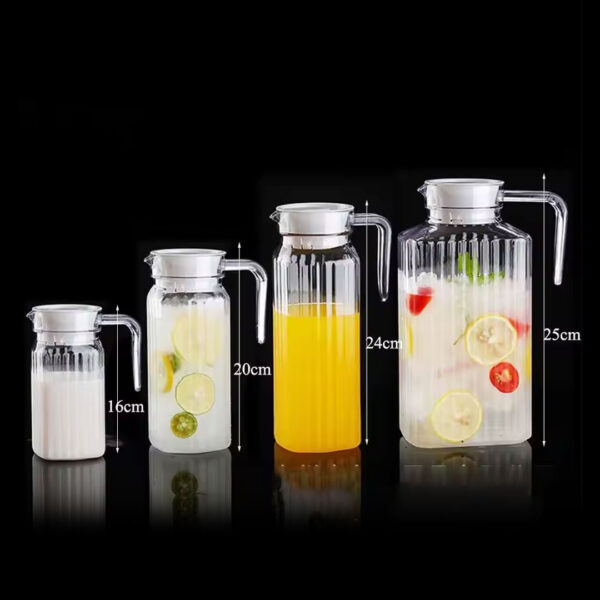 Quadro Glass Fridge Jug