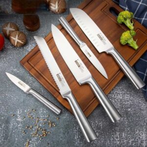 5pc S/Steel Kitchen Knife Set