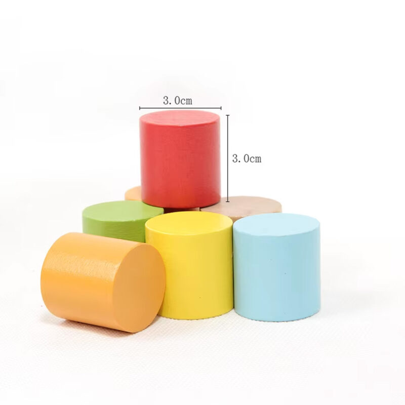 100pc Wooden Building Block Set For Kids