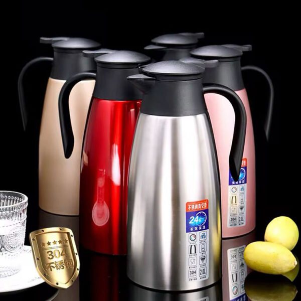 24 Hour 2L S/Steel Vacuum Flask