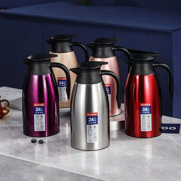 24 Hour 2L S/Steel Vacuum Flask