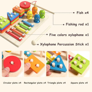3-in-1-sorting-stacking-musical-toy-2 3-in-1 Wooden Activity Board – Sorting, Stacking & Musical Toy