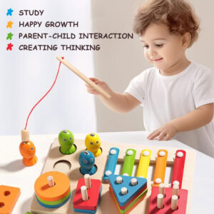 3-in-1-sorting-stacking-musical-toy-3 3-in-1 Wooden Activity Board – Sorting, Stacking & Musical Toy